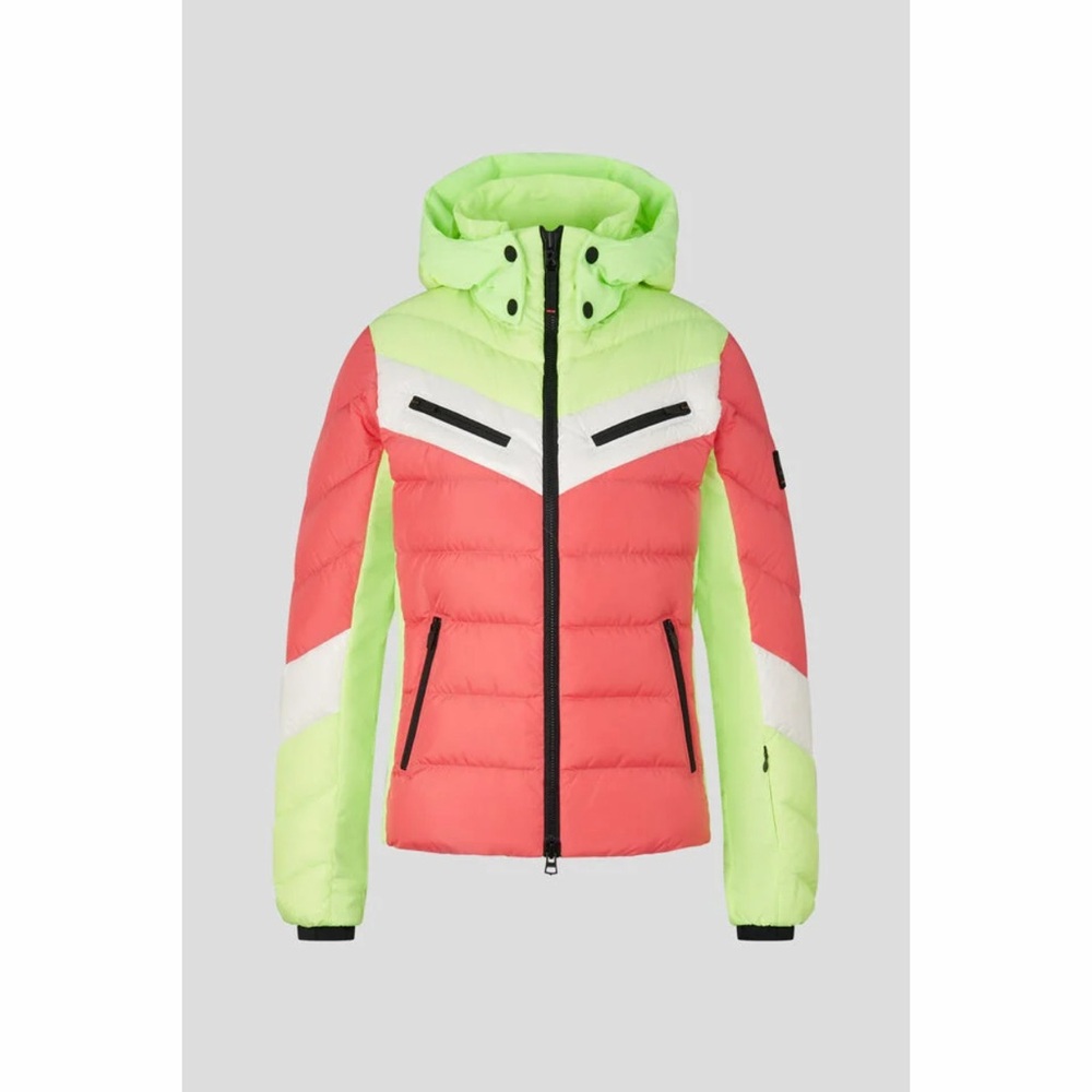 Bogner Farina Down Ski Jacket Women's Multi Lime
